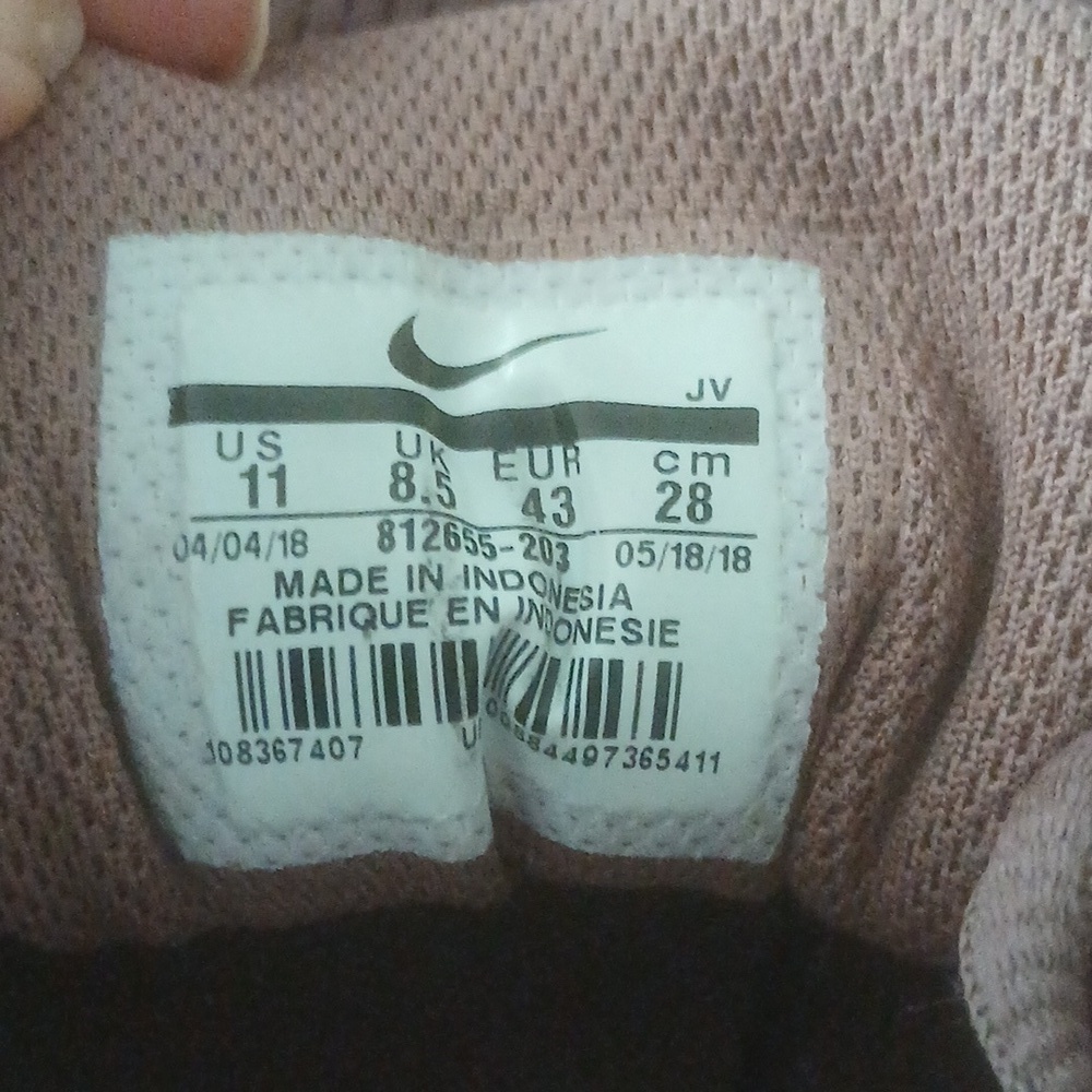 Nike Women's NIKE Tanjun Shoes Sneakers Sz 11 - Picture 7 of 7